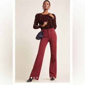 ANTHROPOLOGIE - THE ESSENTIAL TWILL TROUSERS